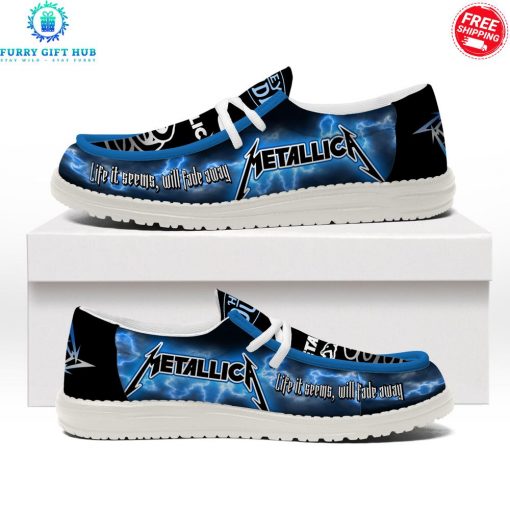 Metallica Life It Seems Will Fade Away Limited Loafer Shoes