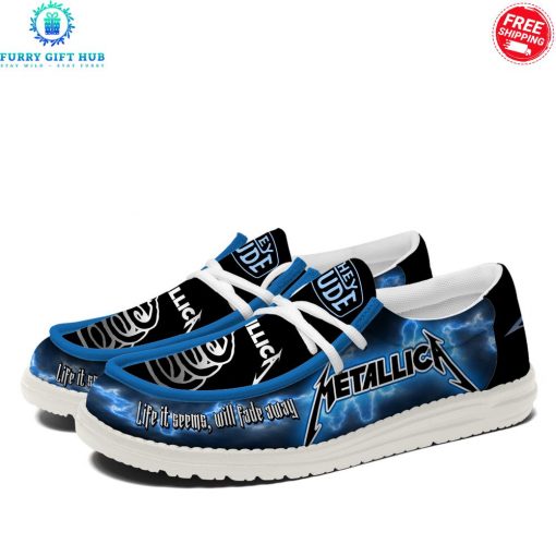 Metallica Life It Seems Will Fade Away Limited Loafer Shoes