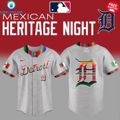 Mexican Heritage Night 2025 Detroit Tigers Limited Gray Jersey