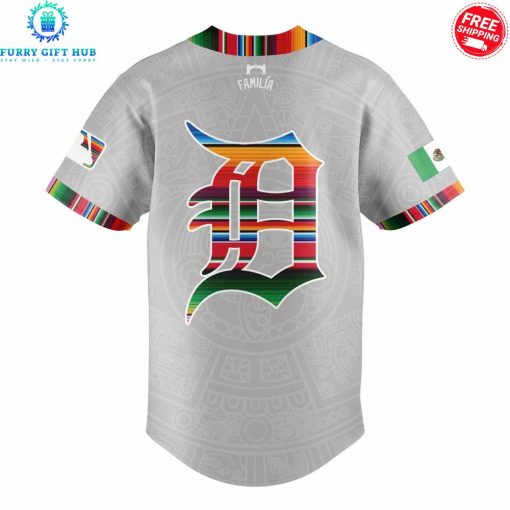 Mexican Heritage Night 2025 Detroit Tigers Limited Gray Jersey