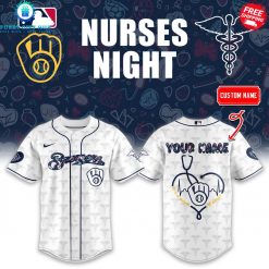 Milwaukee Brewers x Nurses Day 2025 Special Jersey