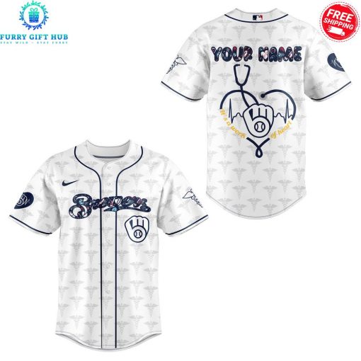 Milwaukee Brewers x Nurses Day 2025 Special Jersey