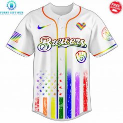 Milwaukee Brewers x Pride Month Love Is Love 2025 Special Jersey