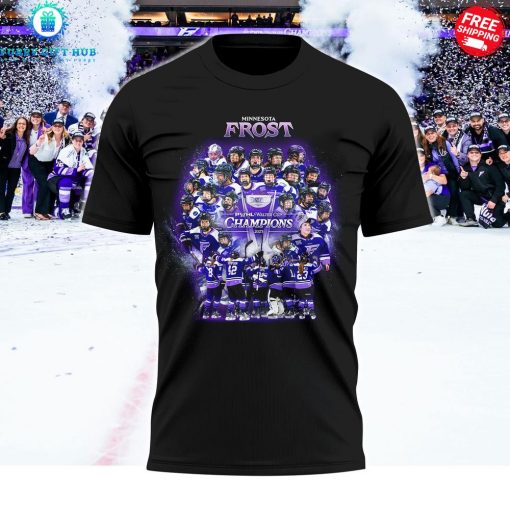 Minnesota Frost Walter Cup Champions 2025 Special T-Shirt