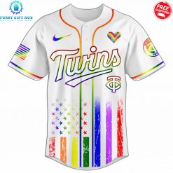 Minnesota Twins x Pride Month Love Is Love 2025 Special Jersey