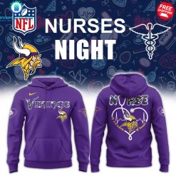 Minnesota Vikings x Nurses Night 2025 Limited Hoodie
