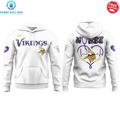 Minnesota Vikings x Nurses Night 2025 Limited Hoodie