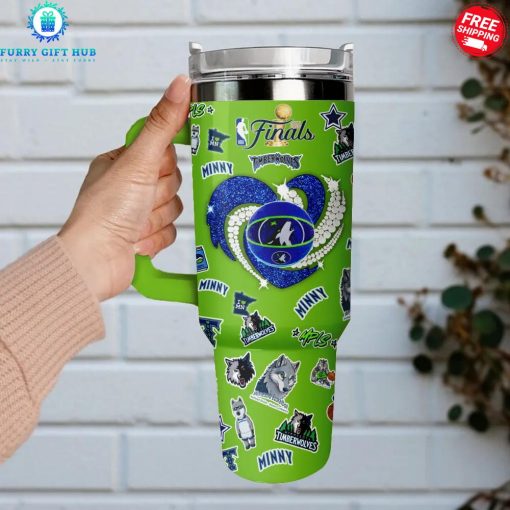 NBA Minnesota Timberwolves Who Love Her Pacers Special Stanley Tumbler