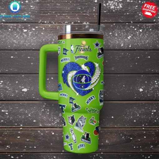 NBA Minnesota Timberwolves Who Love Her Pacers Special Stanley Tumbler