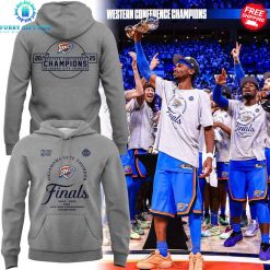 NBA Oklahoma City Thunder Western Conference Finals Champions 2025 Special Shirt Collection