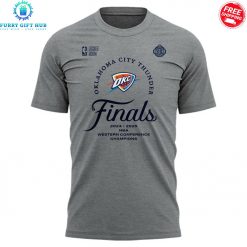 NBA Oklahoma City Thunder Western Conference Finals Champions 2025 Special Shirt Collection 3
