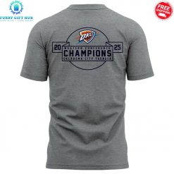 NBA Oklahoma City Thunder Western Conference Finals Champions 2025 Special Shirt Collection 4