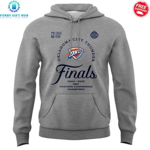 NBA Oklahoma City Thunder Western Conference Finals Champions 2025 Special Shirt Collection