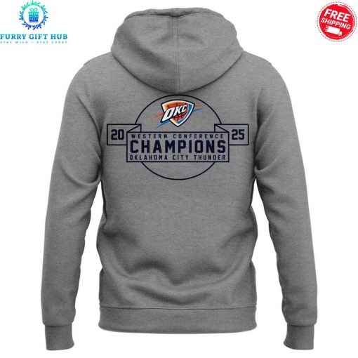 NBA Oklahoma City Thunder Western Conference Finals Champions 2025 Special Shirt Collection