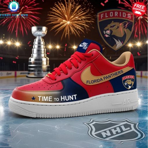 NHL Florida Panthers 2025 Time To Hunt Special Air Force 1