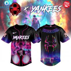 NY Yankees x Spider-Man Across The Spider Verse Limited Jersey