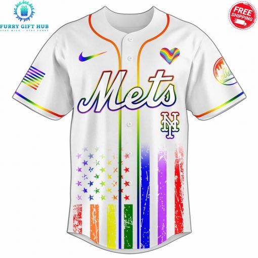 New York Mets x Pride Month Love Is Love 2025 Special Jersey