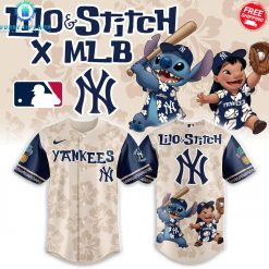 New York Yankees Lilo & Stitch 2025 Special Baseball Jersey