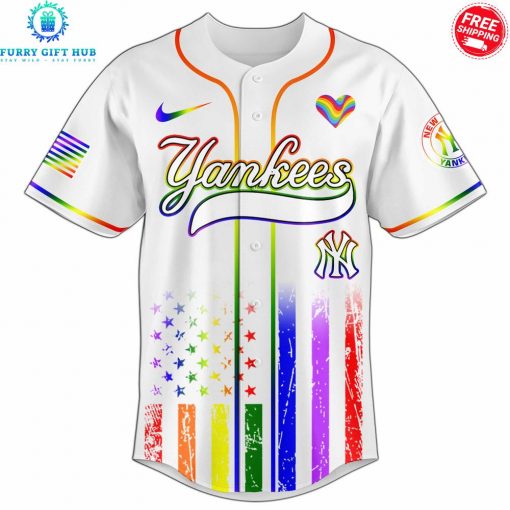 New York Yankees x Pride Month Love Is Love 2025 Special Jersey