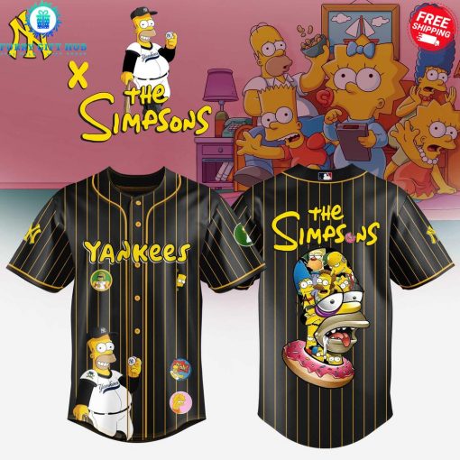 New York Yankees x The Simpsons 2025 Special Jersey