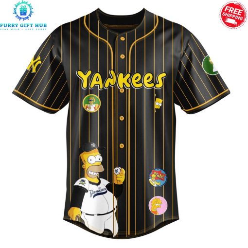 New York Yankees x The Simpsons 2025 Special Jersey