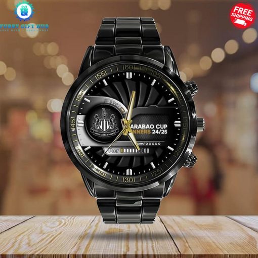 Newcastle United Carabao Cup Champions 2025 Special Stainless Steel Watch