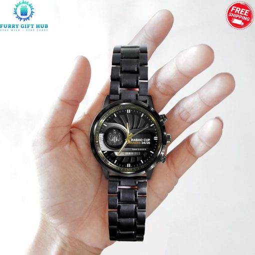 Newcastle United Carabao Cup Champions 2025 Special Stainless Steel Watch
