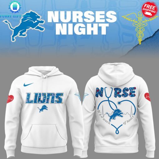 Nurses Night 2025 x Detroit Lions Limited Hoodie