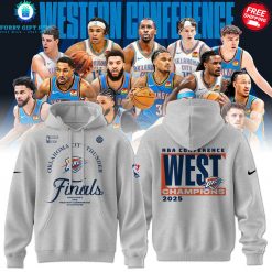 OKC Thunder NBA Western Conference Champions Final 2025 Special Shirt Collection