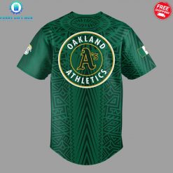 Oakland Athletics x Mexican Heritage Celebration Special Jersey 3
