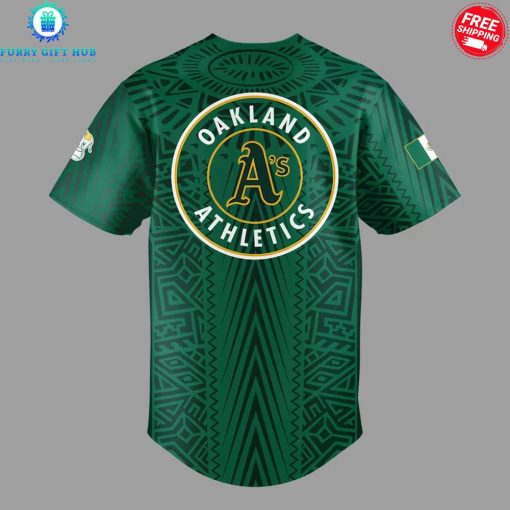 Oakland Athletics x Mexican Heritage Celebration Special Jersey