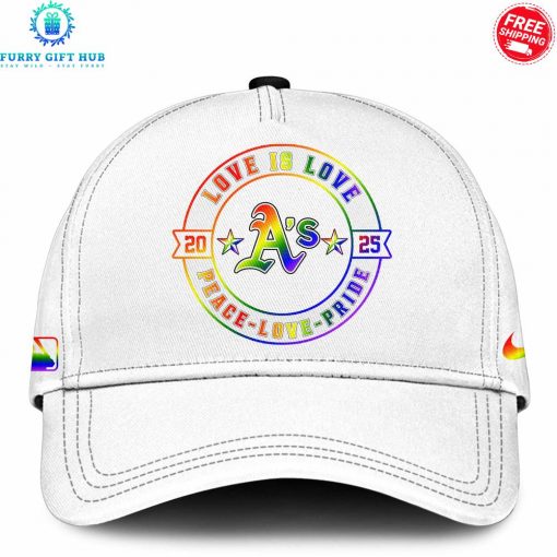 Oakland Athletics x Pride Month Love Is Love 2025 Special Jersey