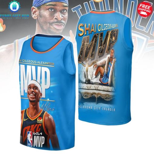 Oklahoma City Thunder SGA MVP 2024-25 Special Shirt Collection