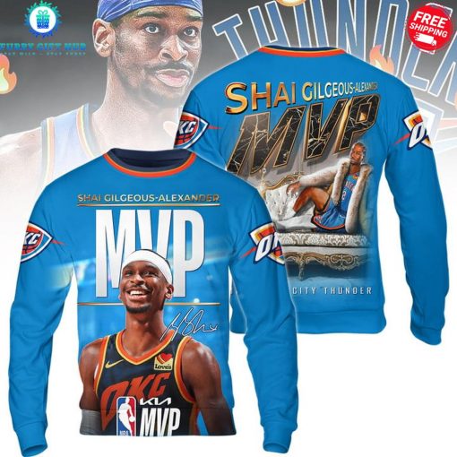 Oklahoma City Thunder SGA MVP 2024-25 Special Shirt Collection