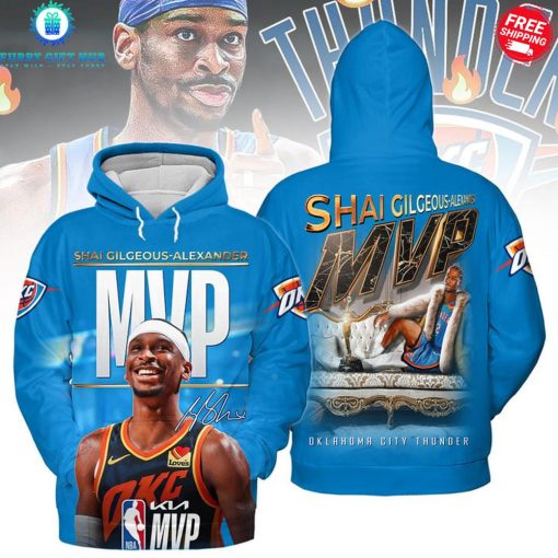 Oklahoma City Thunder SGA MVP 2024-25 Special Shirt Collection