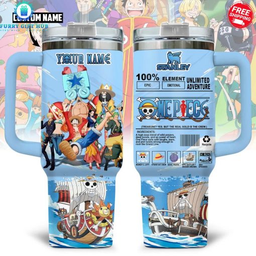 One Piece Going Merry Personalization Special Stanley Tumbler