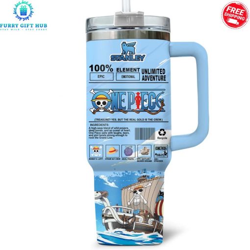 One Piece Going Merry Personalization Special Stanley Tumbler