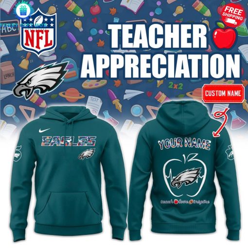 Philadelphia Eagles x Teacher Appreciation 2025 Special Shirt Collection