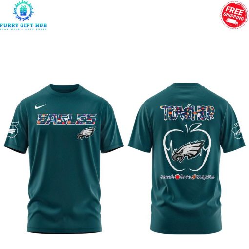Philadelphia Eagles x Teacher Appreciation 2025 Special Shirt Collection