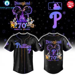 Philadelphia Phillies Disneyland 70 Years Anniversary Special Baseball Jersey