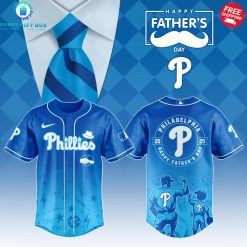 Philadelphia Phillies Happy Father’s Day 2025 Limited Jersey