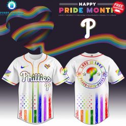 Philadelphia Phillies x Pride Month Love Is Love 2025 Special Jersey