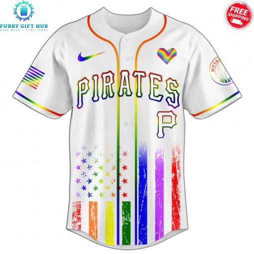 Pittsburgh Pirates x Pride Month Love Is Love 2025 Special Jersey
