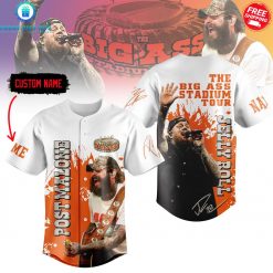 Post Malone x Jelly Roll The Big Ass Stadium Tour Custom Name Limited Baseball Jersey