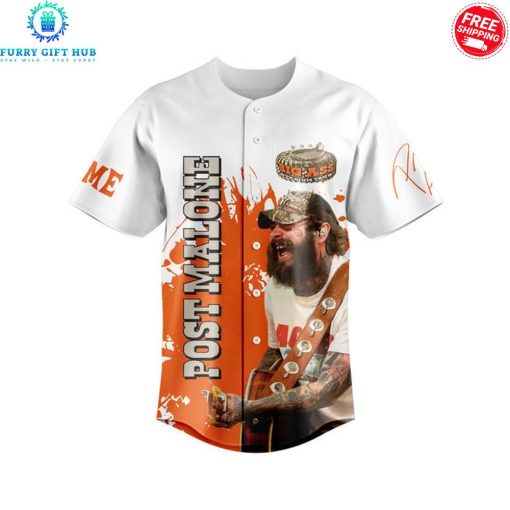 Post Malone x Jelly Roll The Big Ass Stadium Tour Custom Name Limited Baseball Jersey