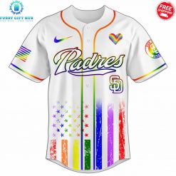 San Diego Padres x Pride Month Love Is Love 2025 Special Jersey