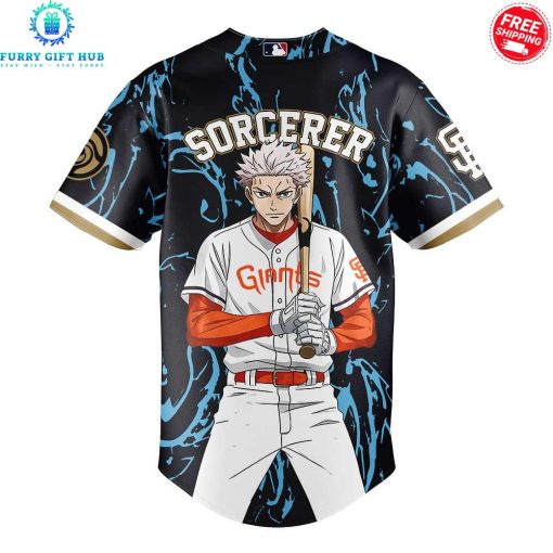 San Francisco Giants x Jujutsu Kaisen 2025 Special Baseball Jersey