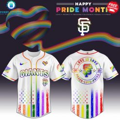 San Francisco Giants x Pride Month Love Is Love 2025 Special Jersey