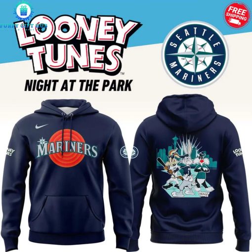 Seattle Mariners Looney Tunes Night 2025 Special Hoodie