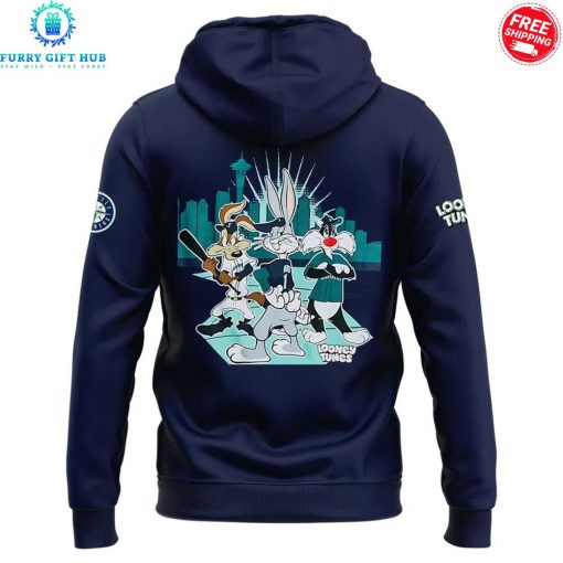 Seattle Mariners Looney Tunes Night 2025 Special Hoodie